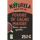 NATURELA Cacao bio 100% maigre 10-12% de matière grasse