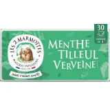 LES 2 MARMOTTES Infusion menthe tilleul et verveine
