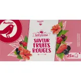 AUCHAN Infusion fruits rouges