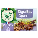 JARDIN BIO ETIC Infusion digestion légère badiane anis et fenouil
