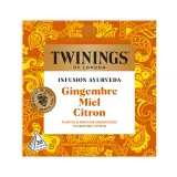 TWININGS Infusion ayurveda gingembre miel et citron
