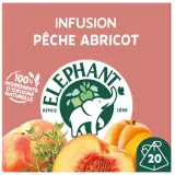 ELEPHANT Infusion pêche abricot