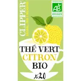 CLIPPER Thé vert citron bio
