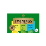 TWININGS Assortiment de thé vert citron et menthe