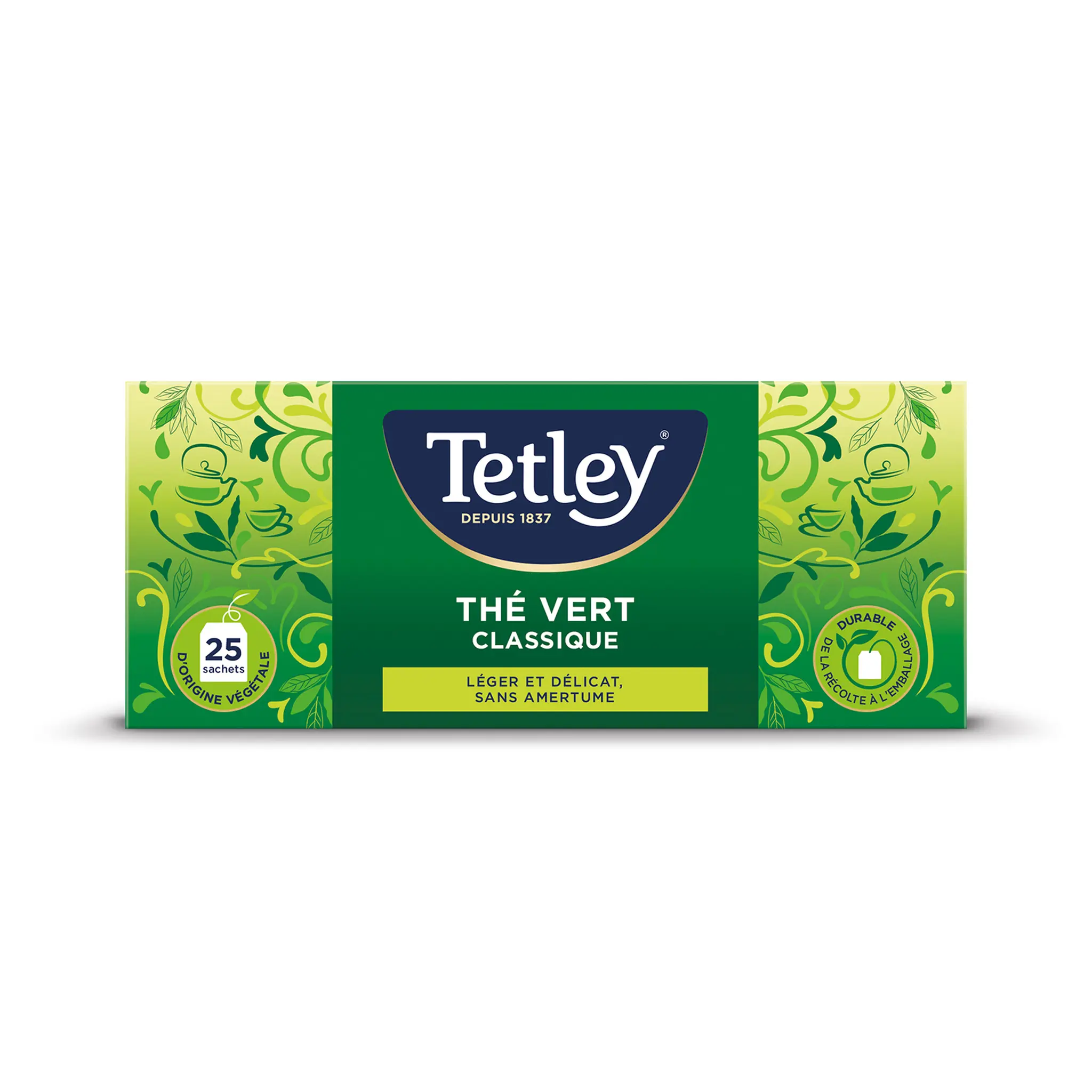 TETLEY Thé vert classique