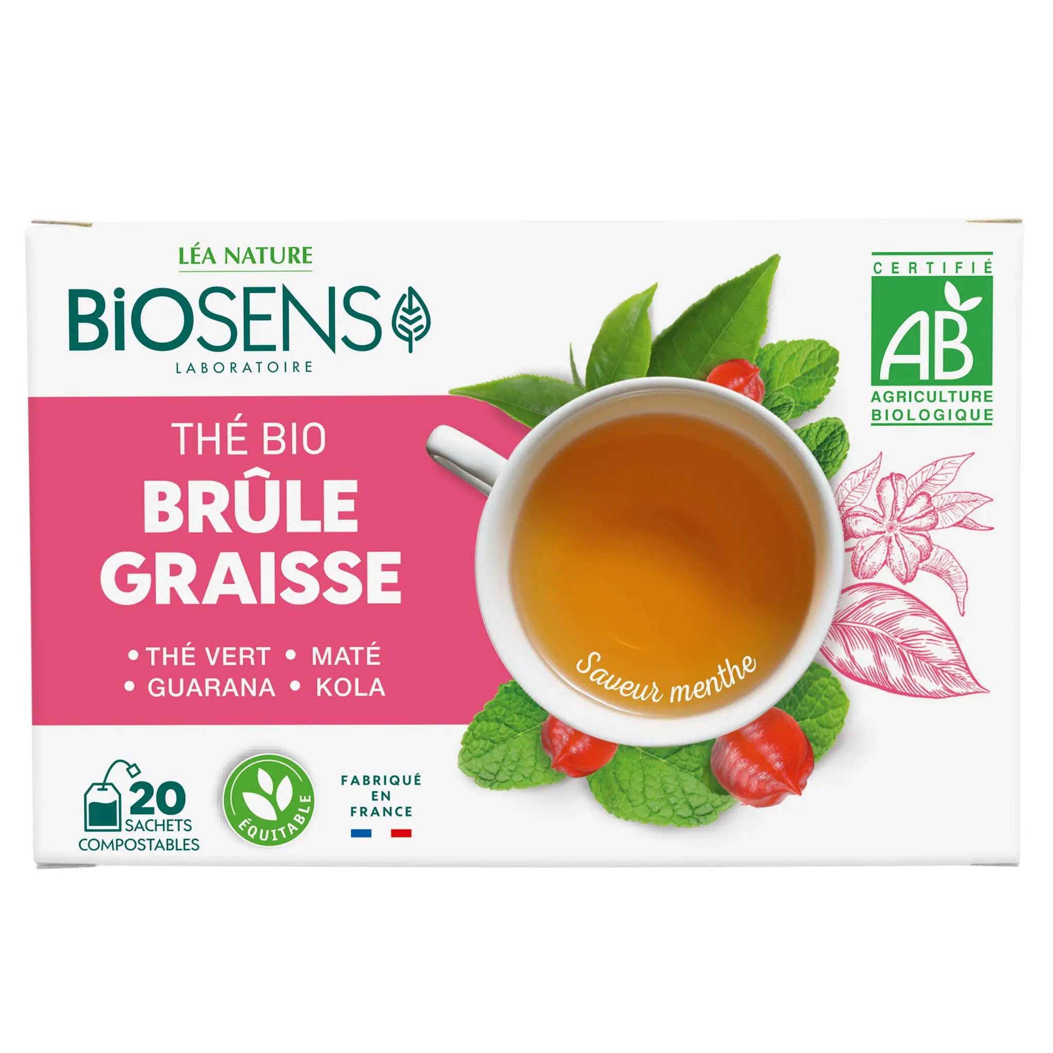 BIOSENS Thé bio brûle graisse