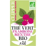 CLIPPER Thé bio splendid thé vert framboise menthe