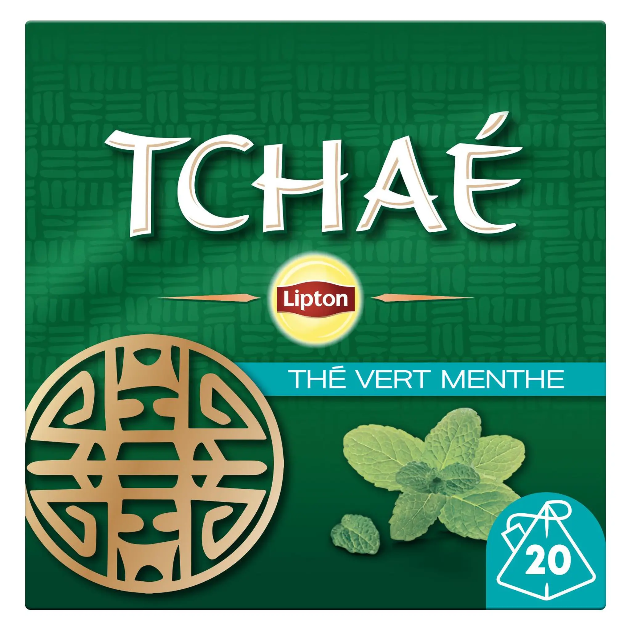 LIPTON Thé vert Tchaé menthe