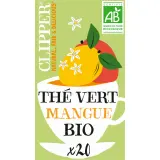 CLIPPER Thé vert à la mangue bio