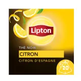 LIPTON Thé noir au citron d'Espagne