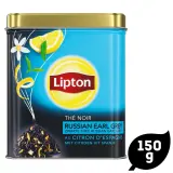 LIPTON Thé noir russian earl grey au citron d'Espagne