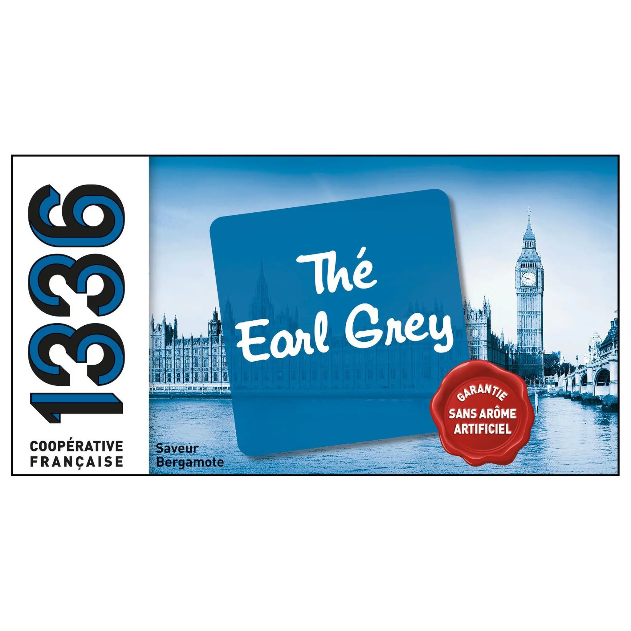 1336 Thé noir earl grey saveur bergamote