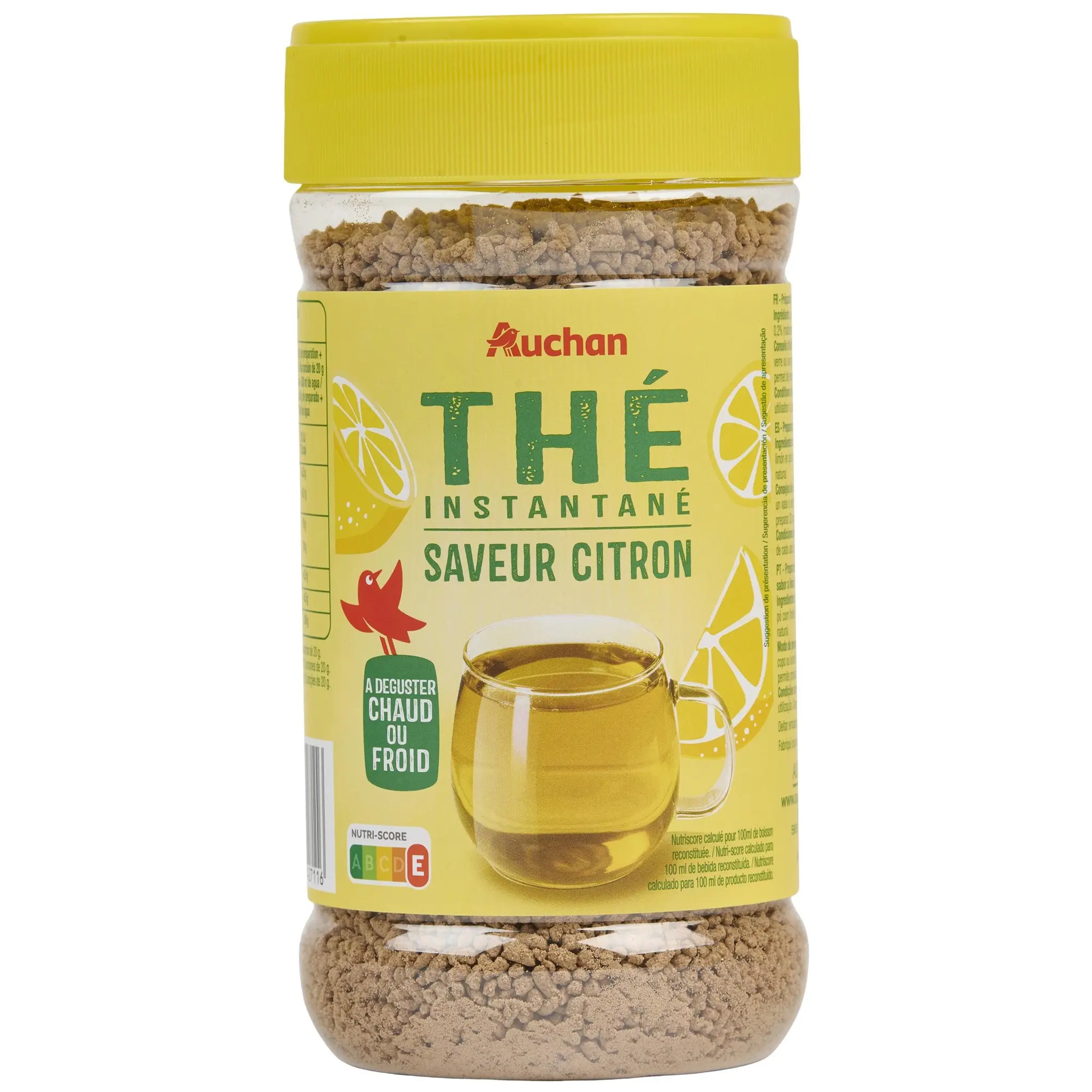 AUCHAN Thé instantané au citron en vrac