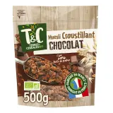 TERRES ET CEREALES Muesli de céréales au chocolat bio