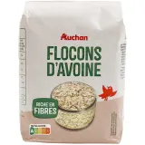 AUCHAN Flocons d'avoine
