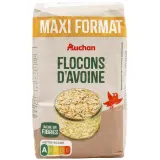 AUCHAN Flocons d'avoine