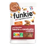 FUNKIE Céréales fourrées beurre de cacahuète et cacao bio