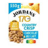 JORDANS Country Crisp Céréales au chocolat au lait