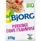 BJORG Porridge à la figue et framboise bio