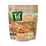 TERRES ET CEREALES Céréales muesli croustillant noisettes protéines bio