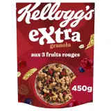 EXTRA Céréales Extra granola aux fruits rouges