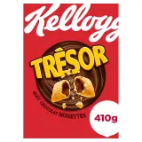KELLOGG'S Trésor céréales fourrées chocolat noisettes