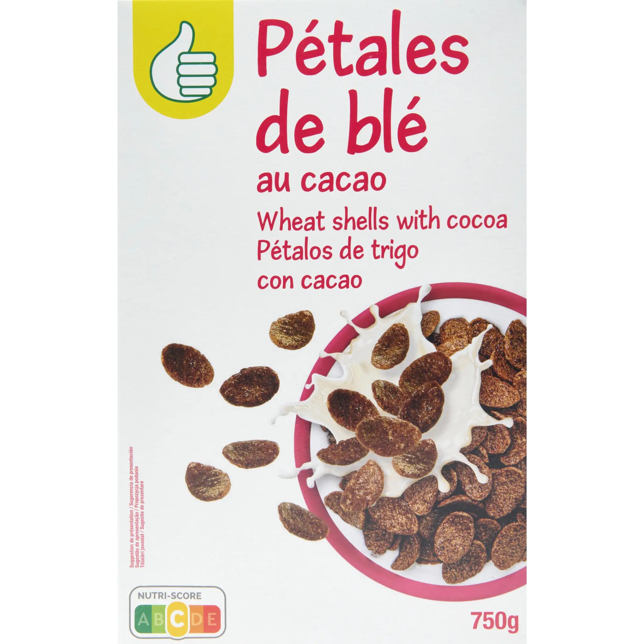 POUCE Pétales de blé au cacao