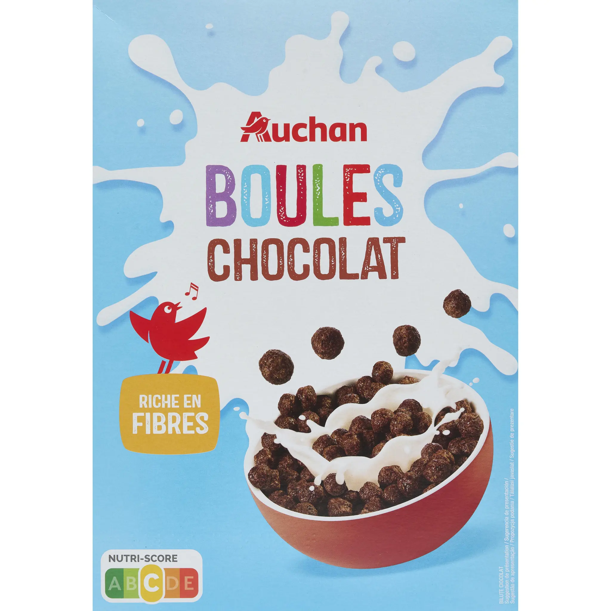 AUCHAN CaoCroc Céréales enrobées de chocolat