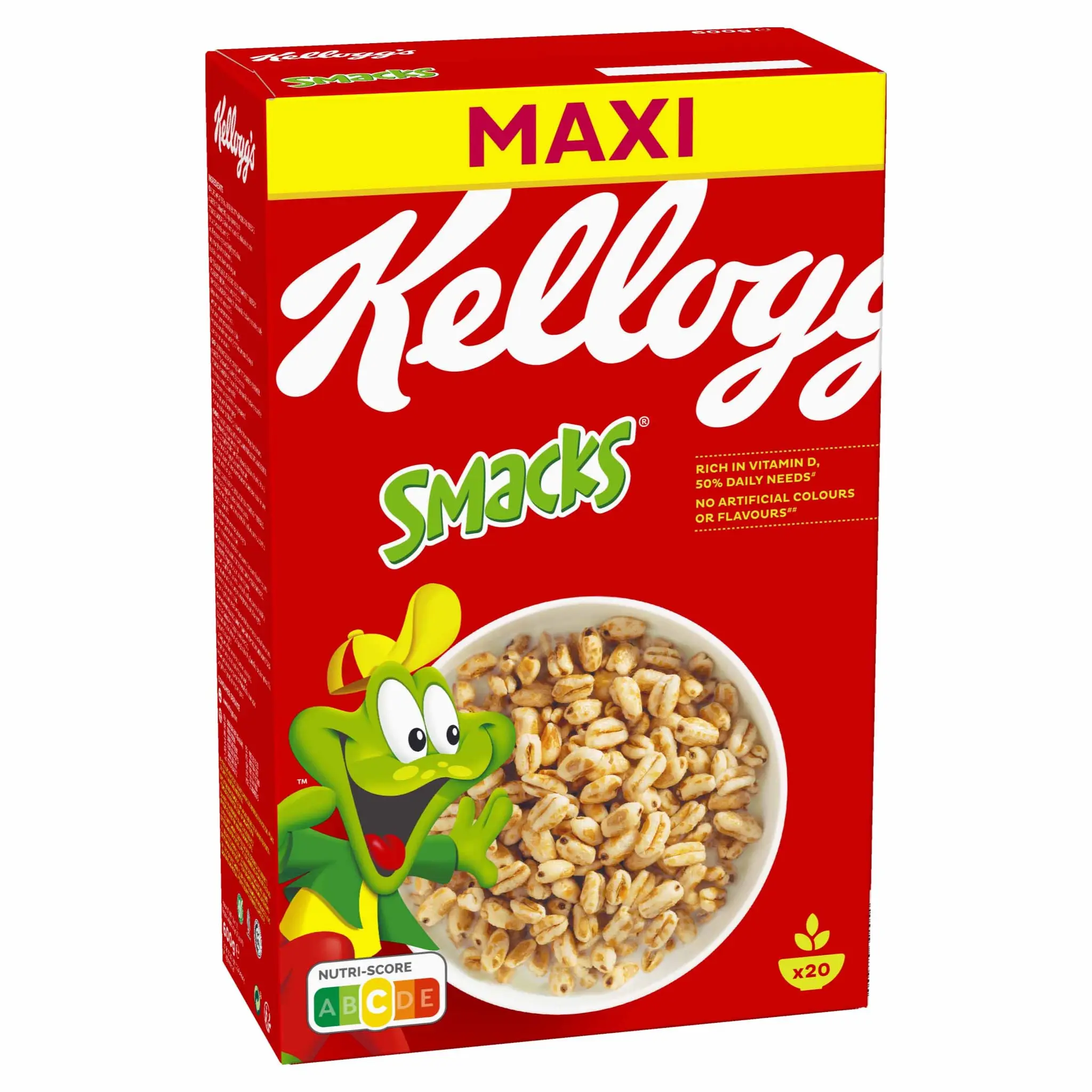 SMACKS Céréales grains de blé soufflés caramélisés