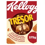 KELLOGG'S Trésor Céréales fourrées au spéculoos et chocolat blanc