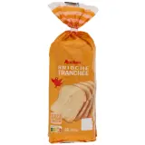 AUCHAN Brioche tranchée aux œufs frais