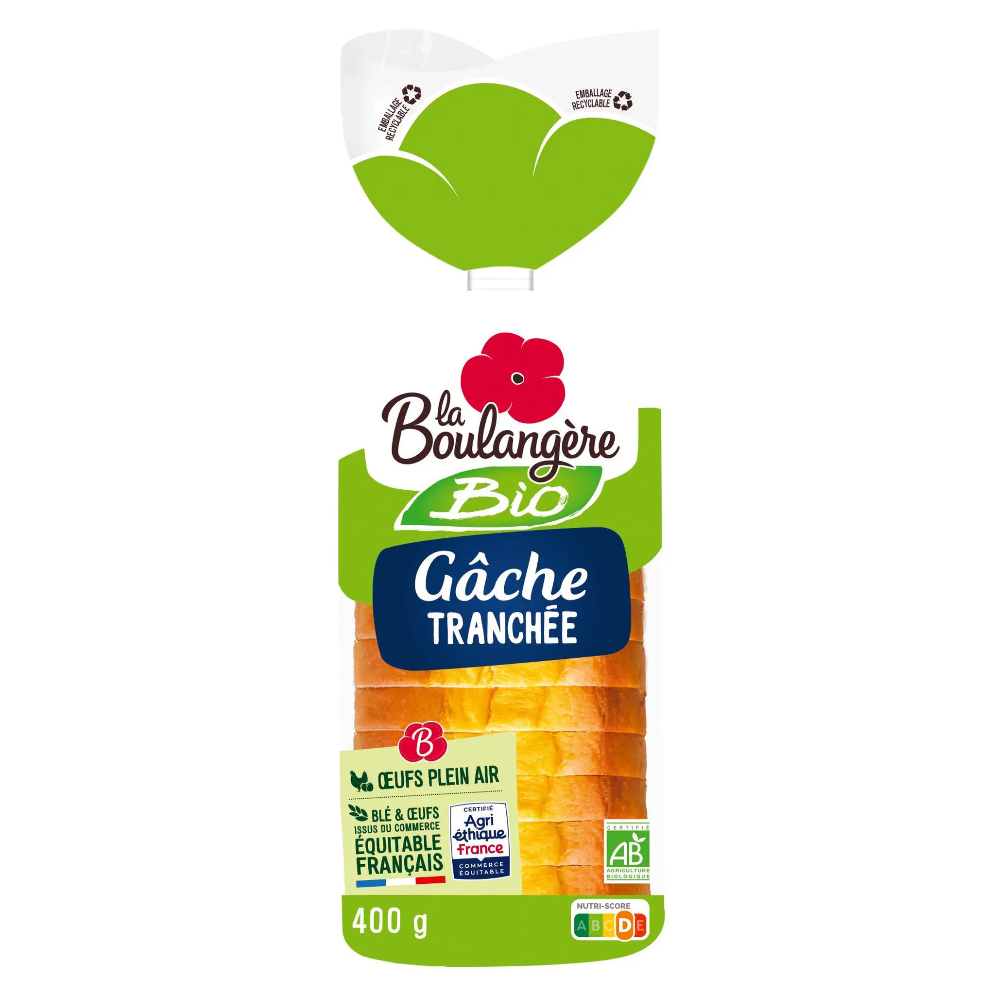 LA BOULANGERE Gâche tranchée bio