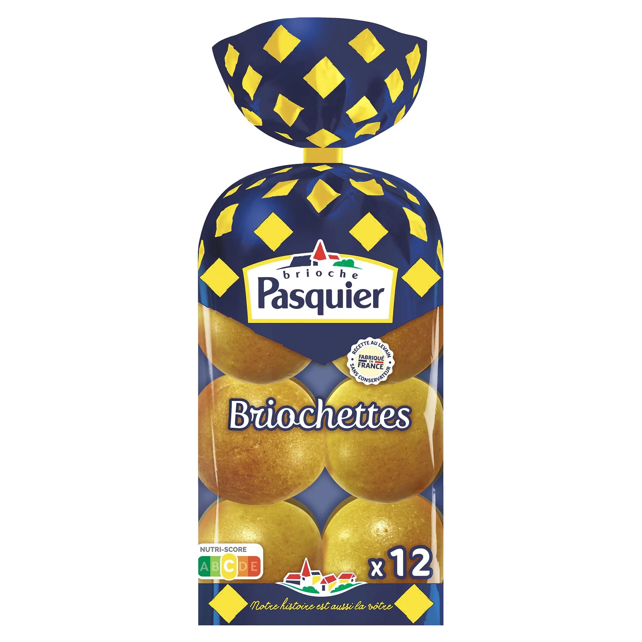 PASQUIER Briochettes rangées