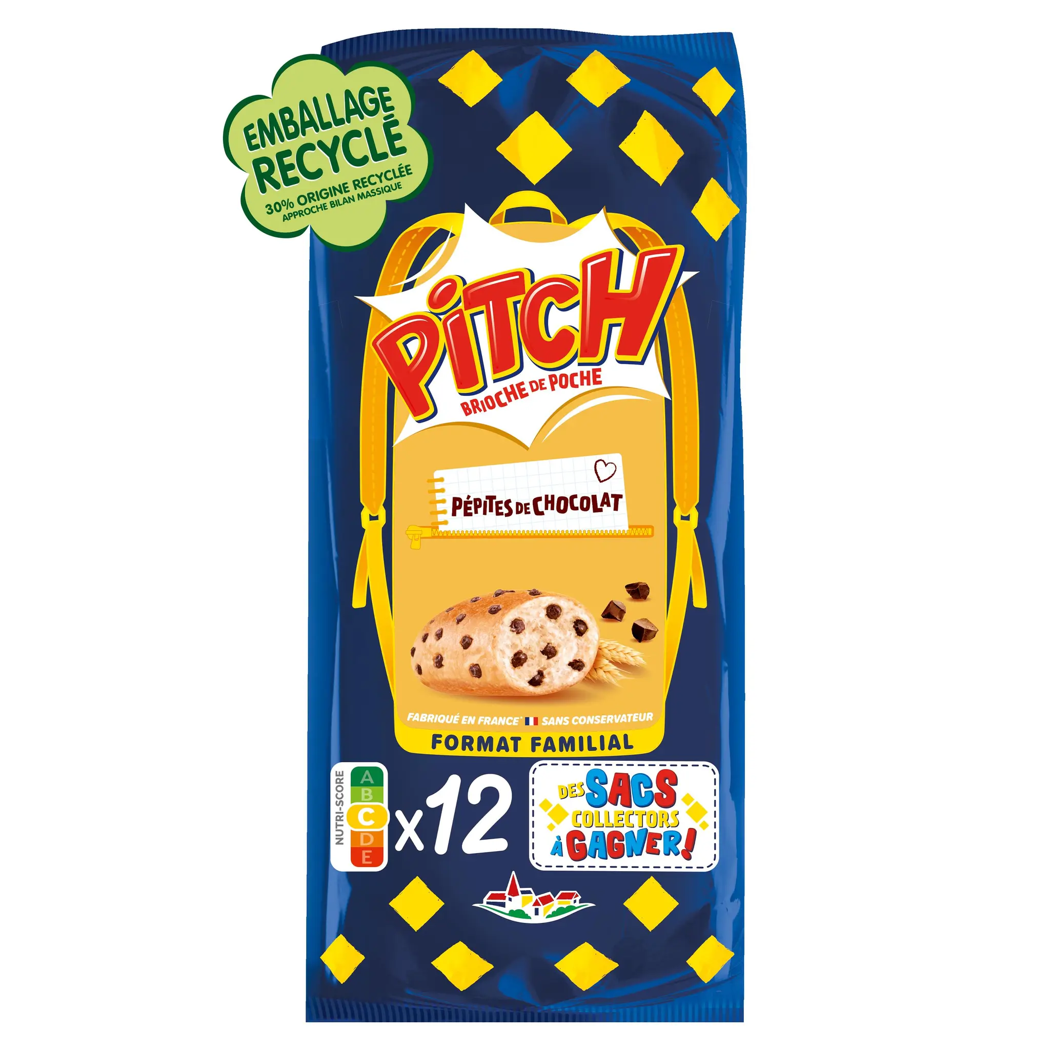 PITCH Brioches aux pépites de chocolat