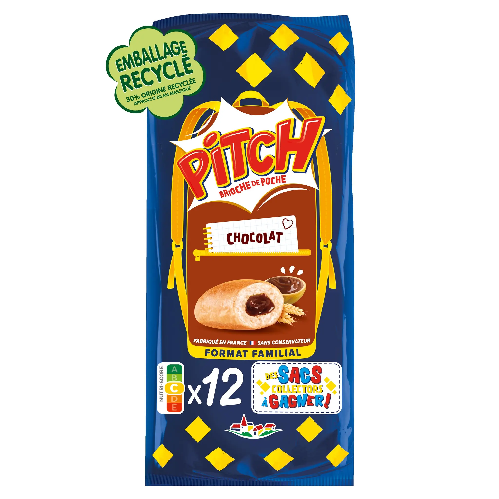 PITCH Brioches fourrées au chocolat