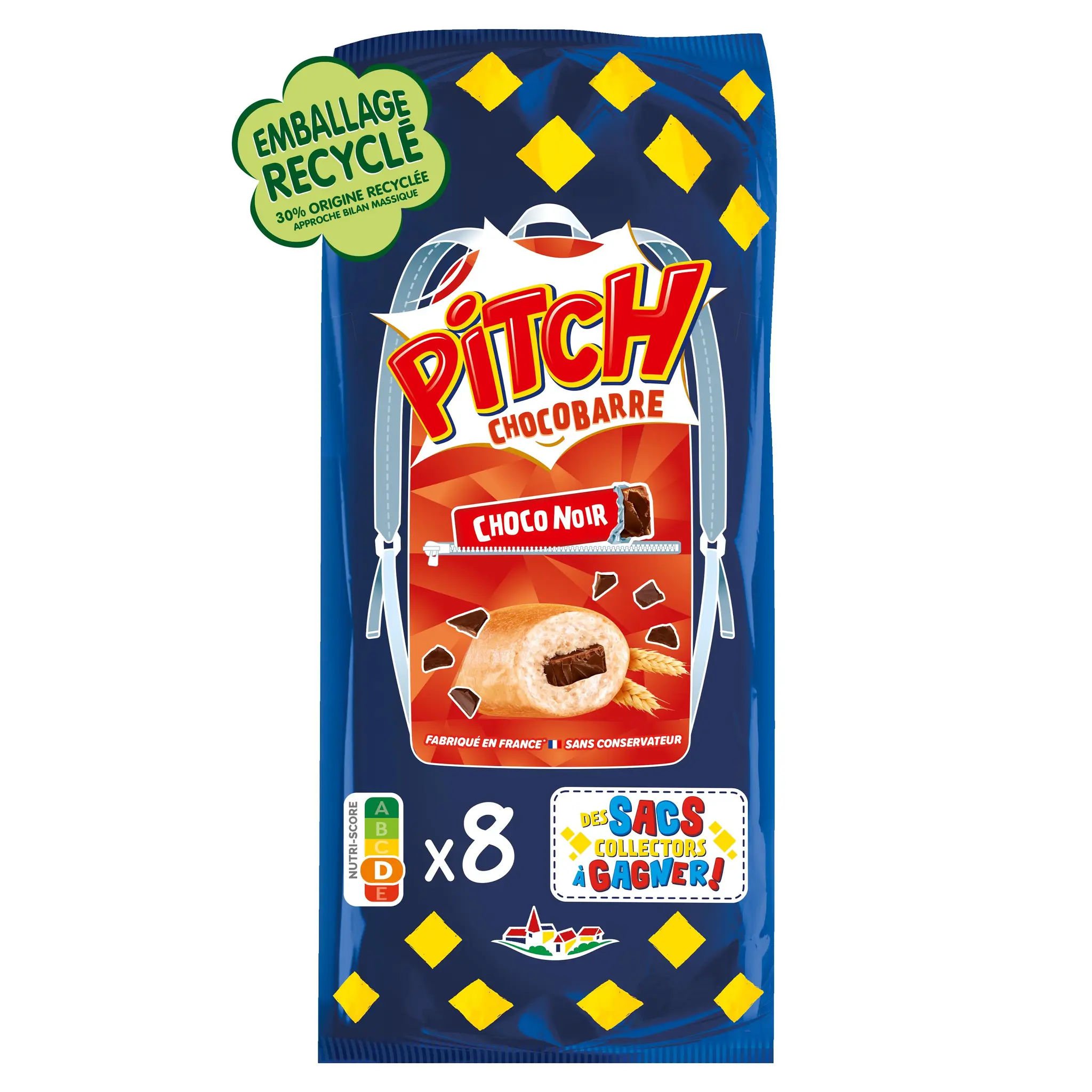 PITCH Chocobarre Brioches au chocolat noir