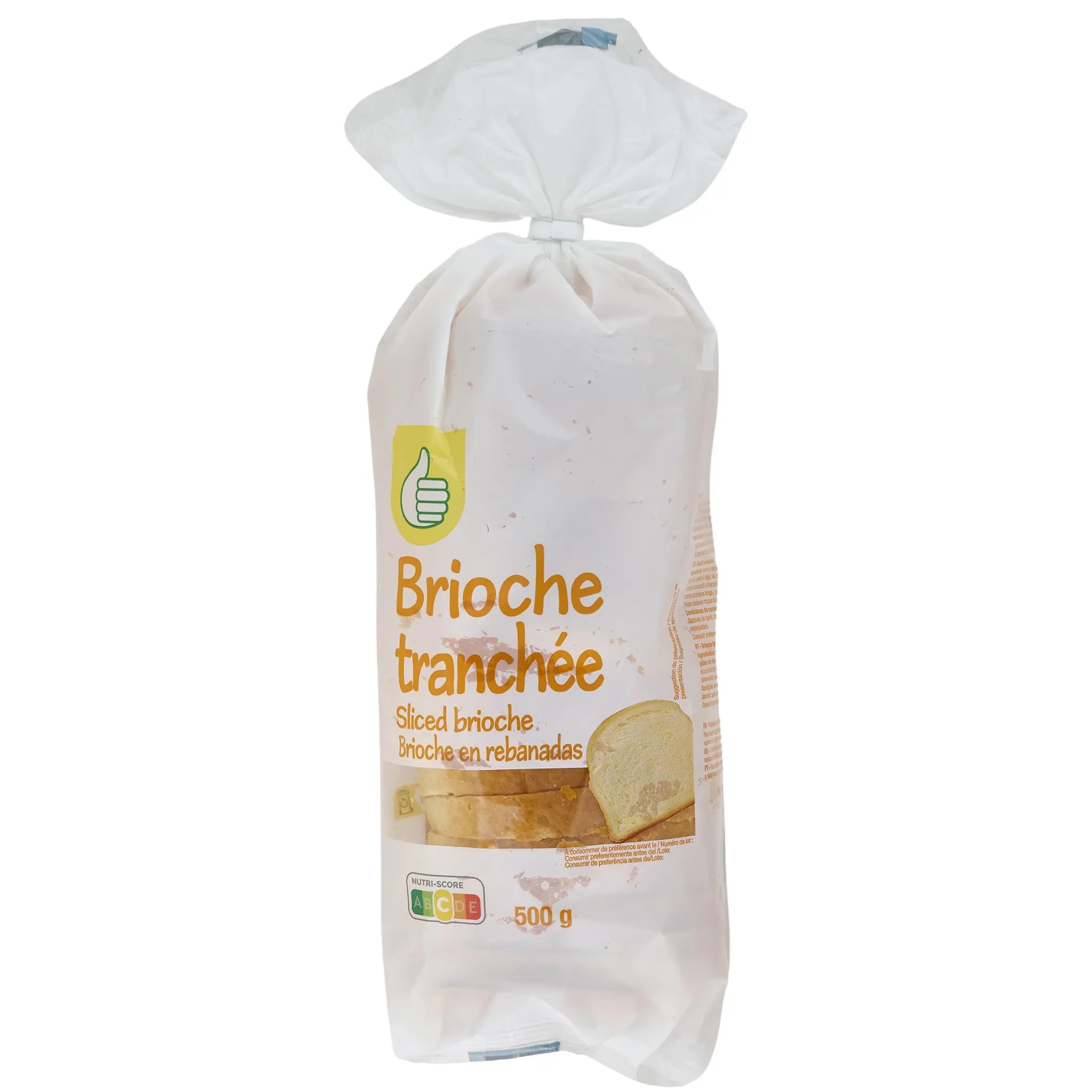 POUCE Brioche tranchée
