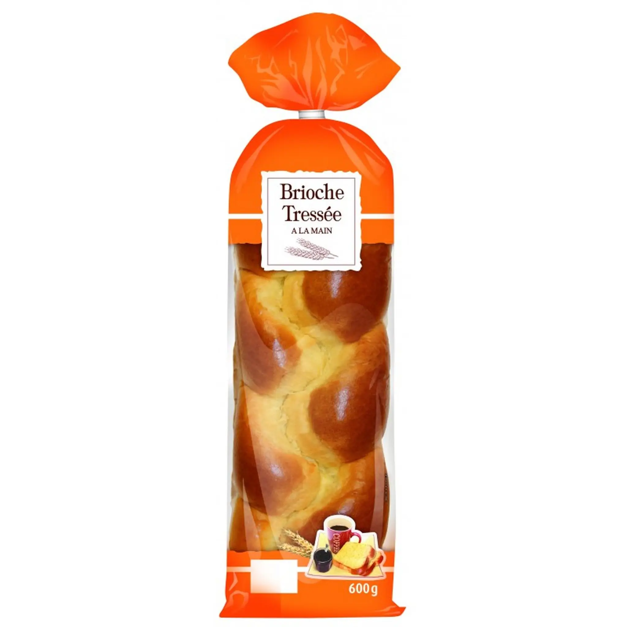 Brioche tressée