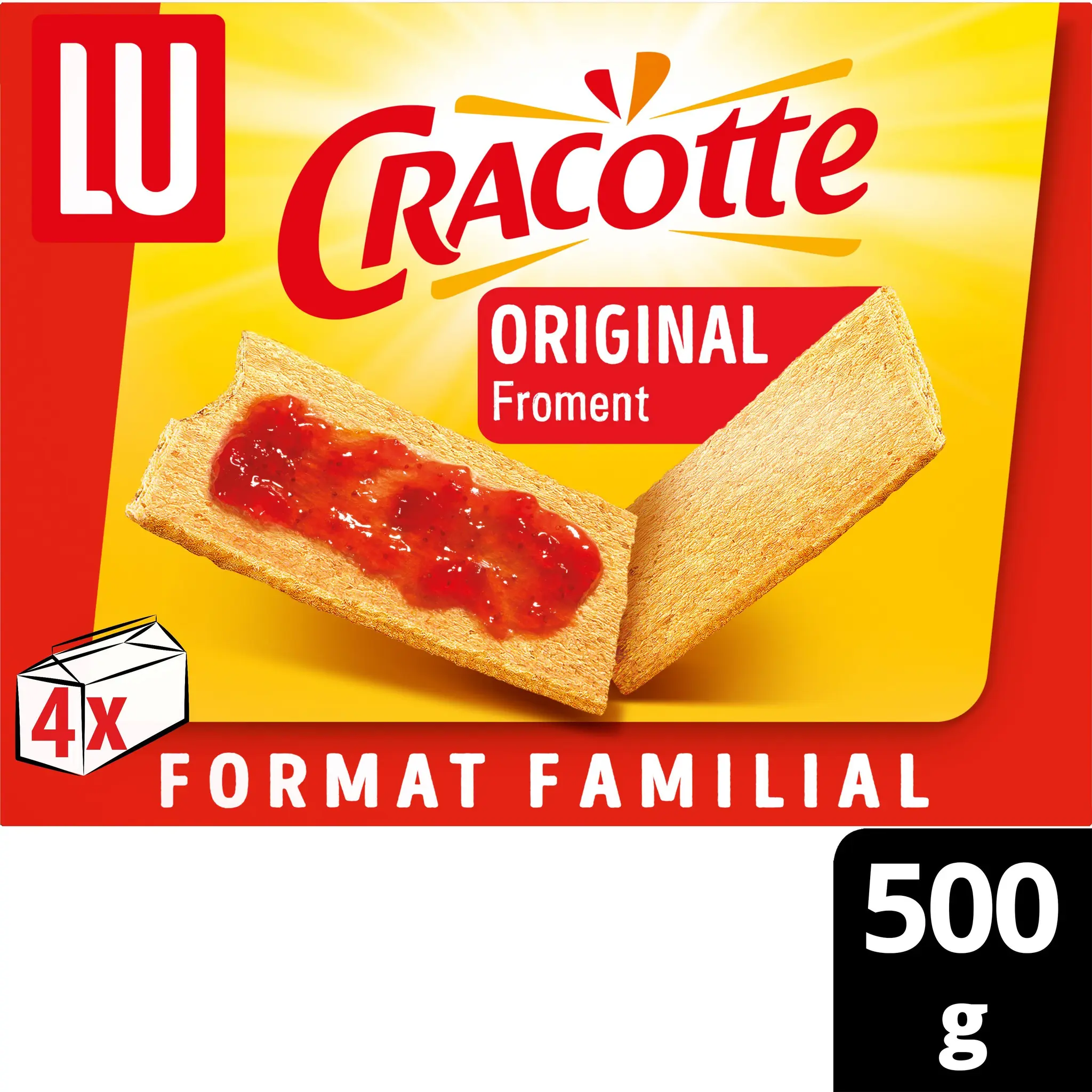 CRACOTTE Biscottes au froment