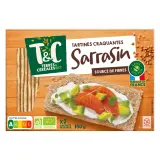 TERRES ET CEREALES Tartines craquantes au sarrasin bio sans gluten