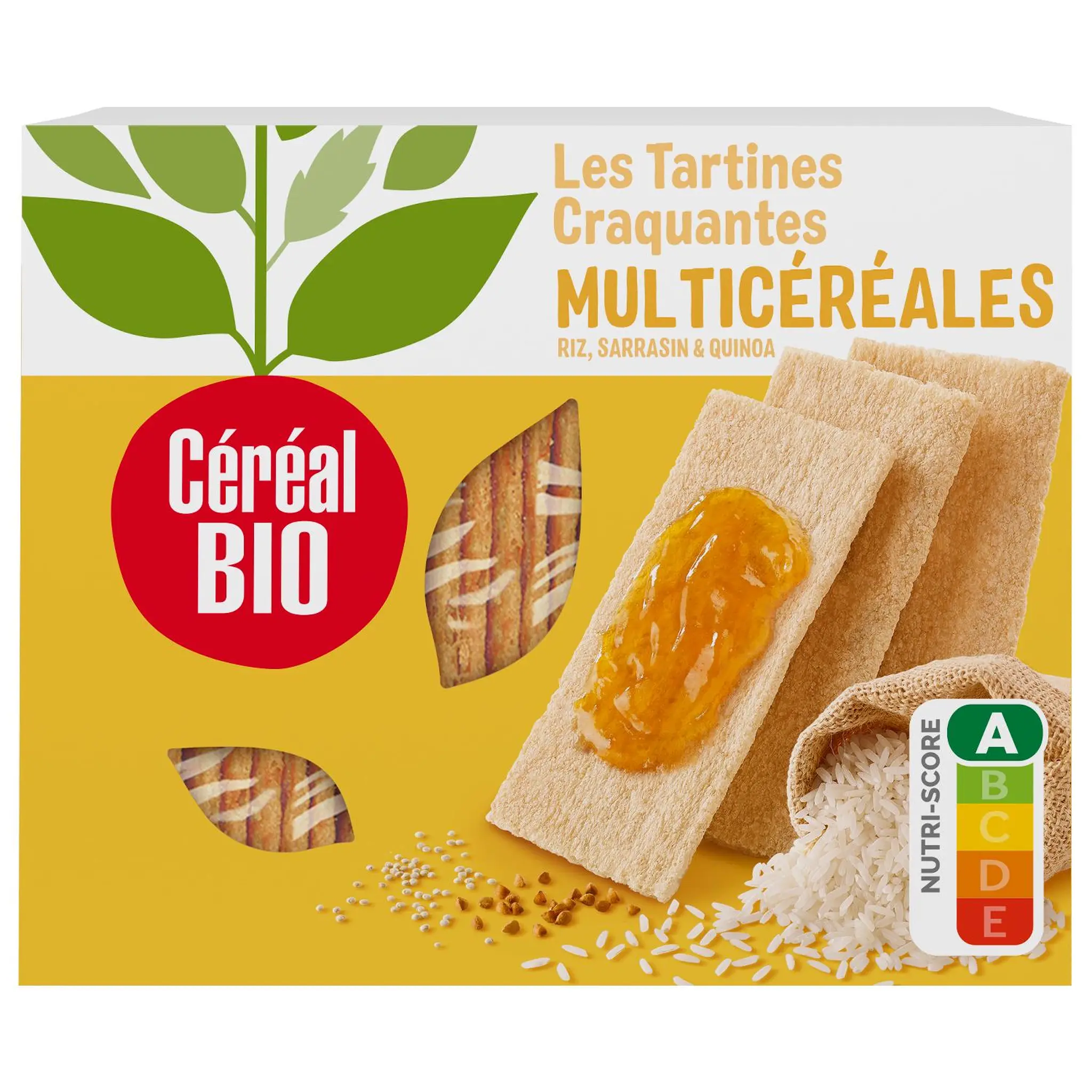 CÉRÉAL BIO Tartines craquantes multicéréales