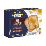 PASQUIER Biscotte au blé complet