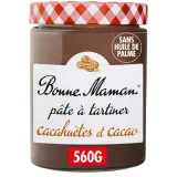 BONNE MAMAN Pâte à tartiner cacahuètes et cacao