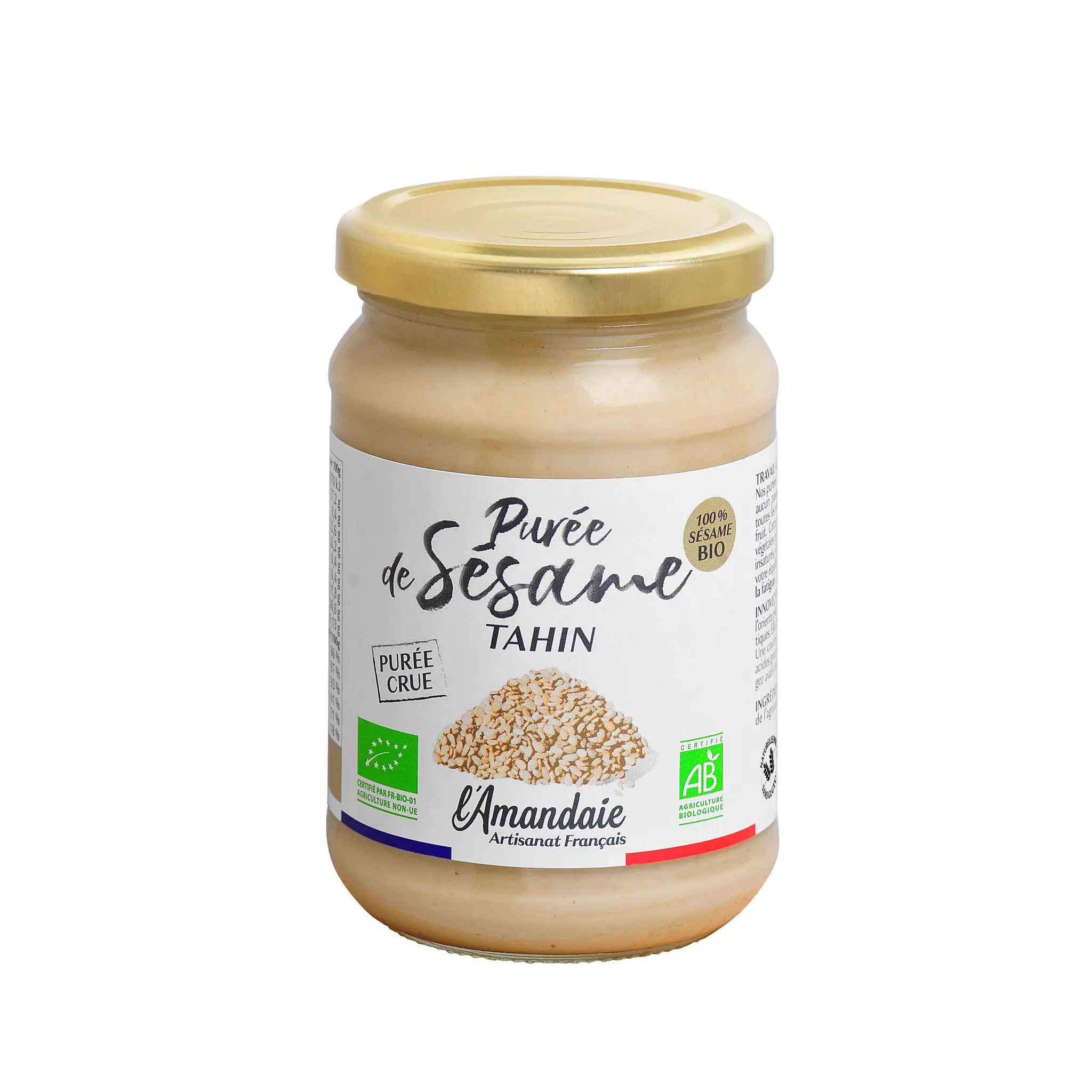 L'AMANDAIE Purée de sésame tahin bio
