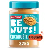 ANDROS Be Nuts pâte à tartiner cacahuète croquant