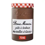 BONNE MAMAN Pâte à tartiner noisettes et cacao