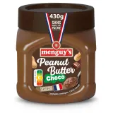 MENGUY'S Beurre de cacahuètes au chocolat et aux noisettes sans huile de palme