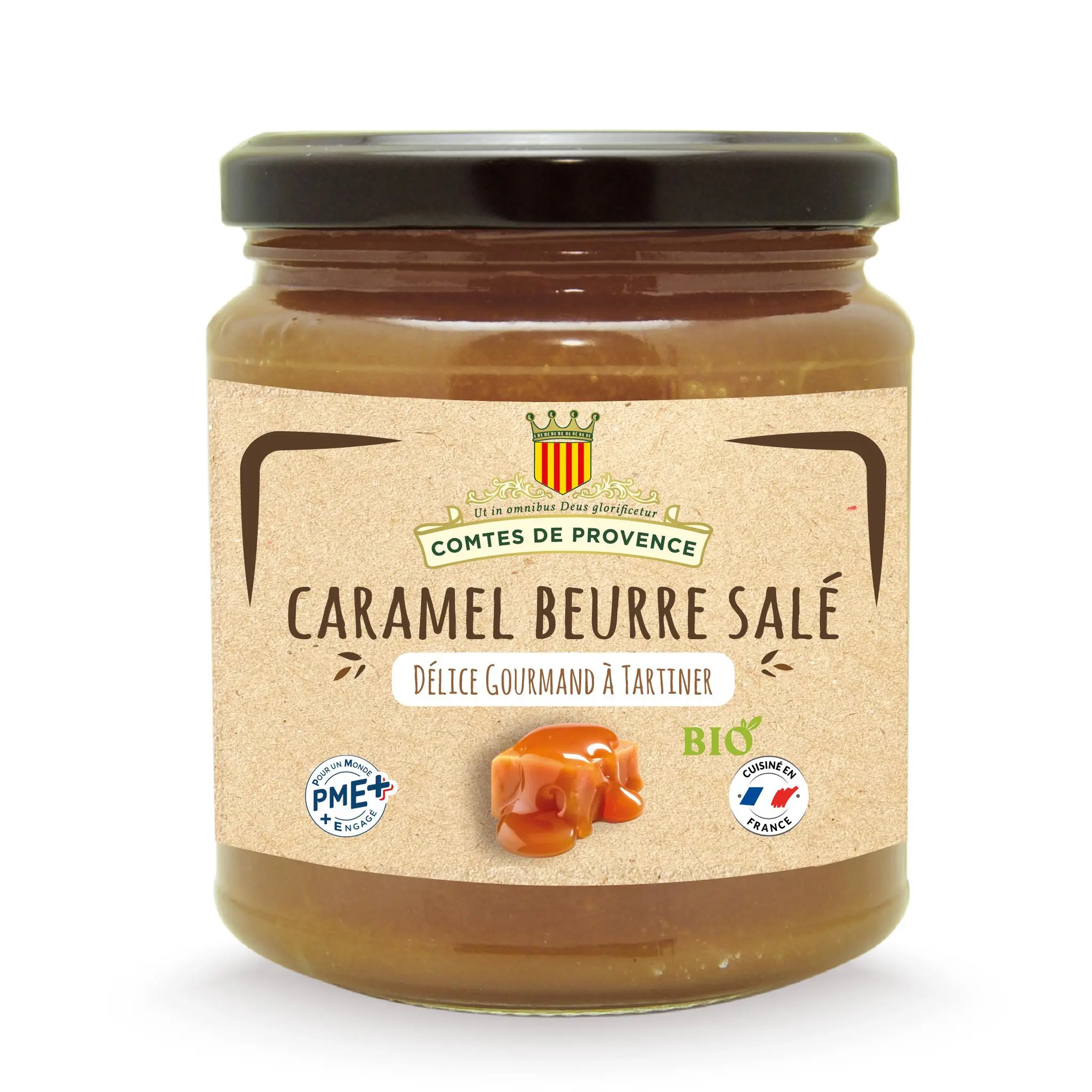 LES COMTES DE PROVENCE Pâte de caramel au beurre salé bio