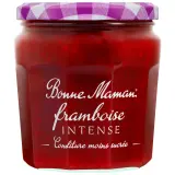 BONNE MAMAN Intense confiture de framboise moins sucrée
