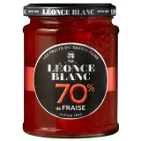 LEONCE BLANC Confiture de fraises 70%
